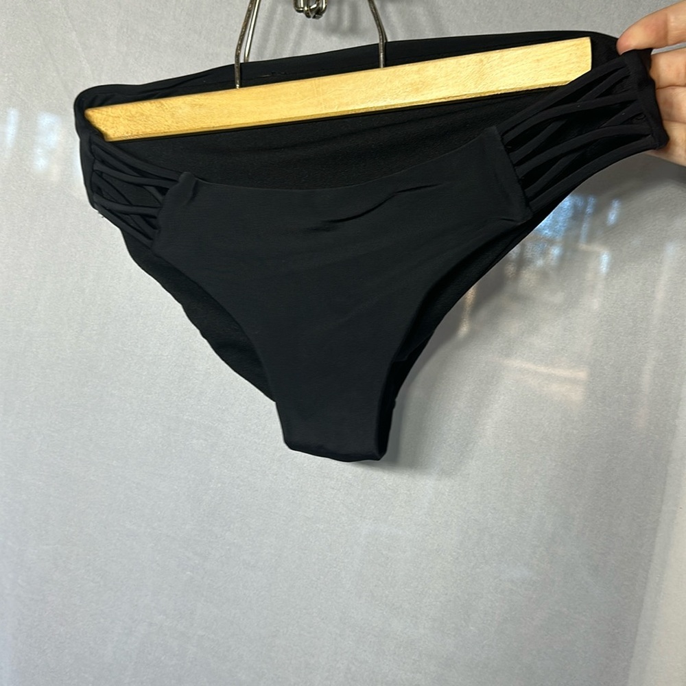 Black swim suit bikini bottoms